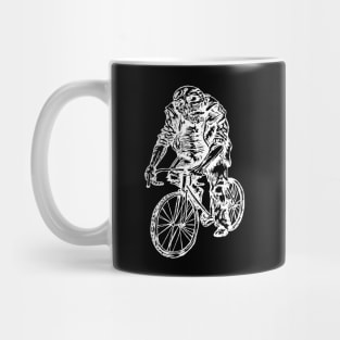 SEEMBO Zombie Cycling Bicycle Cyclist Bicycling Biking Bike Mug